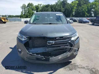 2021 Chevrolet Traverse RS with VIN 1GNERJKWXMJ194076, listed as a Copart auction lot 57808675 with 128,561 mi miles and Salvage title. Bid and sale history available at DreamBid. Image 5.