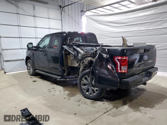 2017 Ford F-150 XL z VIN 1FTFX1EG0HFC66533, wystawiony jako Copart lot #53564595 z przebiegiem 129 351 mil mil oraz Szkoda całkowita • Salvage title. Historia ofert i sprzedaży dostępna na DreamBid. Obrazek 2.