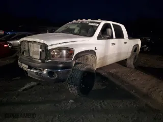 2007 Dodge Ram 2500 SLT with VIN 3D7KS29A67G774467, listed as a Copart auction lot 88929955 with 317,899 mi miles and Clean Title. Bid and sale history available at carsss.com. Image 1.