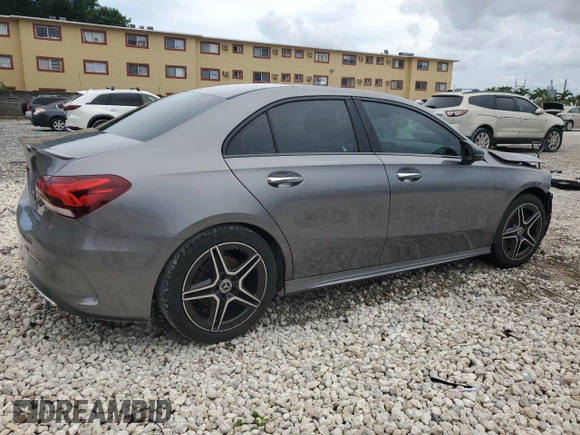 2019 Mercedes-Benz A 220 with VIN WDD3G4EB1KW031726, listed as a Copart auction lot 59868105 with 31,756 mi miles and Salvage title. Bid and sale history available at DreamBid. Image 3.