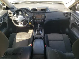 2017 Nissan Rogue S with VIN KNMAT2MT7HP550018, listed as a Copart auction lot 53234855 with 130,451 mi miles and Salvage Title. Bid and sale history available at DreamBid. Image 8.