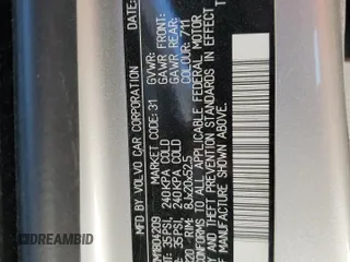 2021 Volvo XC60 Inscription с VIN YV4102DLXM1804209, выставлен на аукционе Copart как лот 49292275 с пробегом 27 791 миль миль и Списание • Salvage title. История ставок и продаж доступна на DreamBid. Изображение 13.