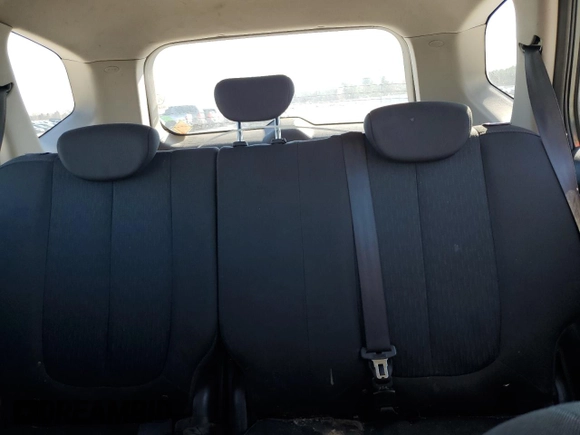 2009 Kia Rondo LX with VIN KNAFG528297271925, listed as a Copart auction lot 46342845 with 128,002 mi miles and Salvage Title. Bid and sale history available at carsss.com. Image 10.