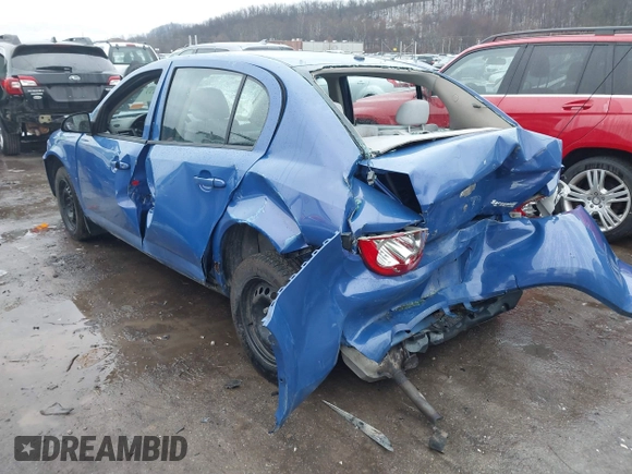 2008 Chevrolet Cobalt LS with VIN 1G1AK58F987239496, listed as a IAAI auction lot 41141237 with Not Provided miles and . Bid and sale history available at DreamBid. Image 3.