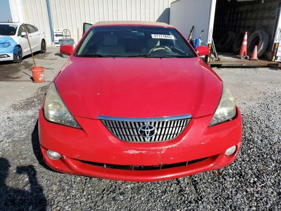 2005 Toyota Camry Solara SE with VIN 4T1FA38P45U042791, listed as a Copart auction lot 47171845 with 79,442 mi miles and Salvage Title. Bid and sale history available at carsss.com. Image 5.