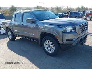 2022 Nissan Frontier S with VIN 1N6ED1EJ8NN657041, listed as a IAAI auction lot 41835304 with 84,650 mi miles. Bid and sale history available at carsss.com. Image 1.