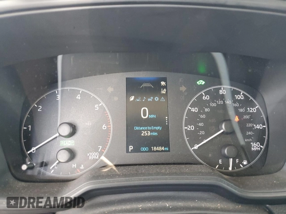 2023 Toyota Corolla Hybrid LE with VIN JTDBCMFE1P3023970, listed as a Copart auction lot 47251885 with 18,484 mi miles and Salvage Title. Bid and sale history available at carsss.com. Image 9.