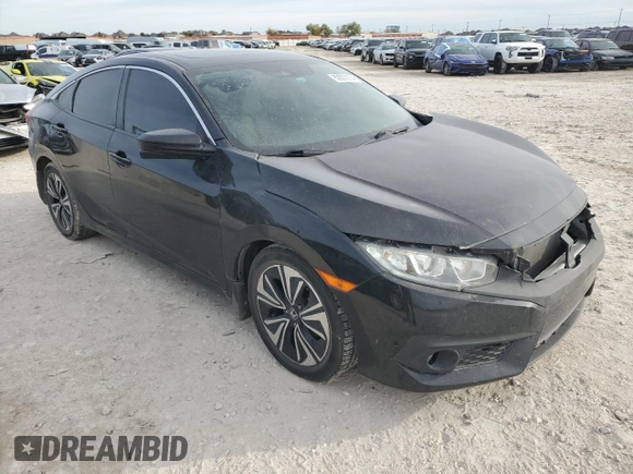 2017 Honda Civic Sedan EX-T with VIN 19XFC1F48HE003328, listed as a Copart auction lot 82927294 with 90,142 mi miles and Salvage Title. Bid and sale history available at carsss.com. Image 4.