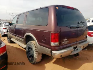 2001 Ford Excursion Limited z VIN 1FMNU43S31EA19303, wystawiony jako Copart lot #55433165 z przebiegiem 319 470 mil mil oraz Czysty tytuł • Clean title. Historia ofert i sprzedaży dostępna na DreamBid. Obrazek 2.