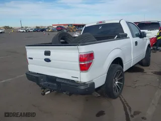2014 Ford F-150 XL with VIN 1FTMF1CM3EKG36797, listed as a IAAI auction lot 40892574 with 136,417 mi miles. Bid and sale history available at carsss.com. Image 4.