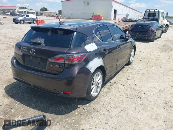 2012 Lexus CT 200h с VIN JTHKD5BH8C2063593, выставлен на аукционе IAAI как лот 42446929 с пробегом 233 672 миль миль и . История ставок и продаж доступна на DreamBid. Изображение 4.