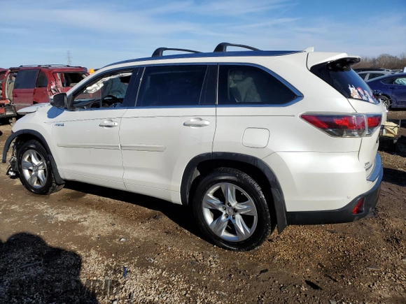 2015 Toyota Highlander Hybrid Limited with VIN 5TDDCRFH0FS012178, listed as a Copart auction lot 42001745 with 133,420 mi miles and Salvage Title. Bid and sale history available at carsss.com. Image 2.
