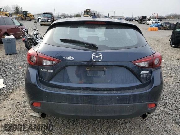 2016 Mazda 3 i Touring with VIN JM1BM1M70G1324421, listed as a Copart auction lot 88708765 with 170,346 mi miles and Salvage Title. Bid and sale history available at DreamBid. Image 6.
