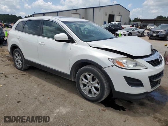 2012 Mazda CX-9 Touring with VIN JM3TB2CA8C0336837, listed as a Copart auction lot 59922765 with 279,569 mi miles and Salvage title. Bid and sale history available at DreamBid. Image 4.