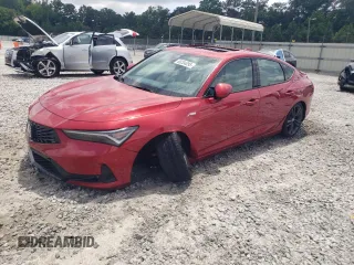 2023 Acura Integra Technology with VIN 19UDE4H64PA016131, listed as a Copart auction lot 60204095 with 22,281 mi miles and Salvage title. Bid and sale history available at DreamBid. Image 1.