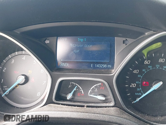 2014 Ford Focus SE z VIN 1FADP3K23EL396126, wystawiony jako IAAI lot #42380189 z przebiegiem 143 298 mil mil oraz . Historia ofert i sprzedaży dostępna na DreamBid. Obrazek 7.