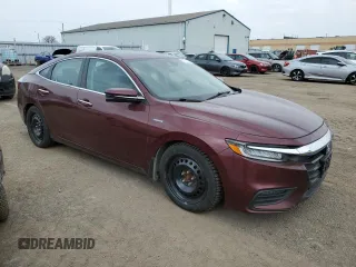 2019 Honda Insight Touring with VIN 19XZE4F76KE400076, listed as a Copart auction lot 55021115 with 184,443 mi miles and Clean Title. Bid and sale history available at carsss.com. Image 4.