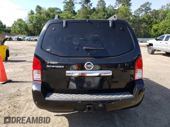 2011 Nissan Pathfinder SV with VIN 5N1AR1NN4BC624045, listed as a Copart auction lot 56396325 with 188,252 mi miles and Salvage title. Bid and sale history available at DreamBid. Image 6.