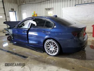 2013 BMW 3 Series 335i with VIN WBA3A9C57DF476154, listed as a Copart auction lot 50139945 with 0 mi miles and Salvage Title. Bid and sale history available at carsss.com. Image 2.