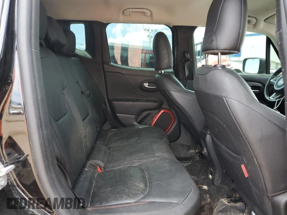 2018 Jeep Renegade Trailhawk z VIN ZACCJBCB9JPH87741, wystawiony jako Copart lot #58161425 z przebiegiem 47 033 mil mil oraz Czysty tytuł • Clean title. Historia ofert i sprzedaży dostępna na DreamBid. Obrazek 11.