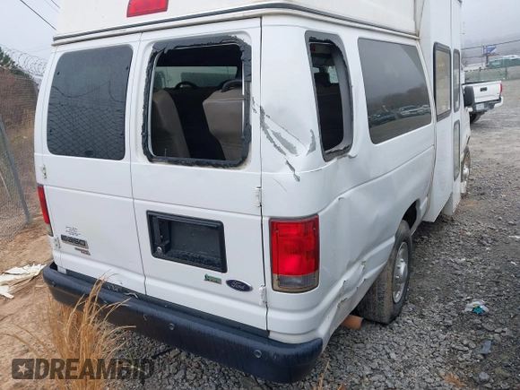 2013 Ford Econoline Cargo Super Duty Commercial with VIN 1FTDS3EL3DDB26190, listed as a IAAI auction lot 40983176 with Not provided miles and . Bid and sale history available at DreamBid. Image 4.