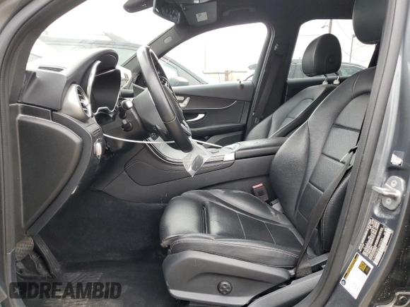 2020 Mercedes-Benz GLC 300 with VIN W1N0G8DB4LF802826, listed as a Copart auction lot 66197315 with 59,211 mi miles and Salvage title. Bid and sale history available at DreamBid. Image 7.