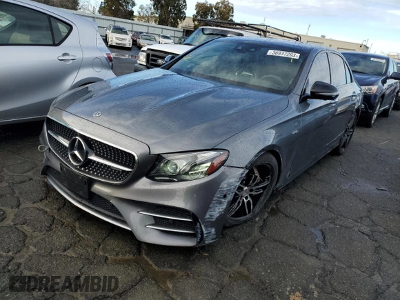 2019 Mercedes-Benz E-Class AMG E 53 with VIN WDDZF6BB4KA490467, listed as a Copart auction lot 36937203 with 26,505 mi miles. Bid and sale history available at carsss.com. Image 1.