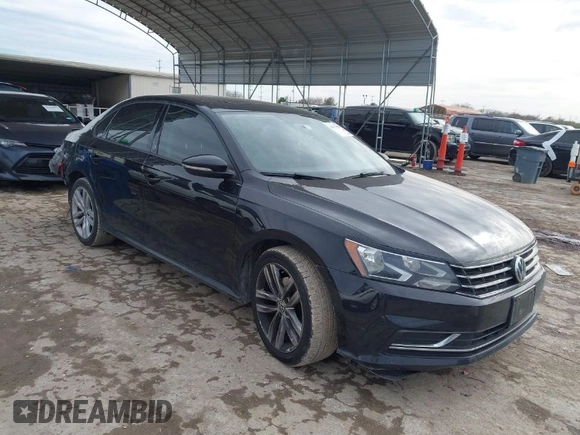 2019 Volkswagen Passat 2.0T Wolfsburg Edition with VIN 1VWLA7A31KC008439, listed as a IAAI auction lot 41472658 with 105,164 mi miles. Bid and sale history available at carsss.com. Image 1.
