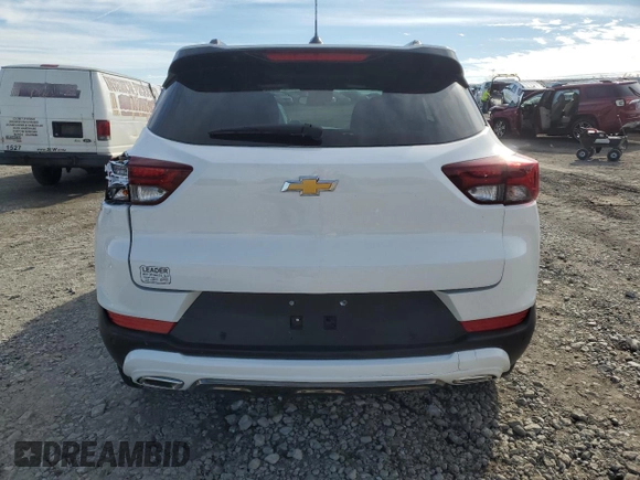 2023 Chevrolet TrailBlazer ACTIV with VIN KL79MSSL1PB042977, listed as a Copart auction lot 86105734 with 13,638 mi miles and Salvage Title. Bid and sale history available at DreamBid. Image 6.