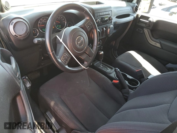 2013 Jeep Wrangler Sport z VIN 1C4AJWAG2DL649500, wystawiony jako Copart lot #52859775 z przebiegiem 70 254 mil mil oraz Szkoda całkowita • Salvage title. Historia ofert i sprzedaży dostępna na DreamBid. Obrazek 8.