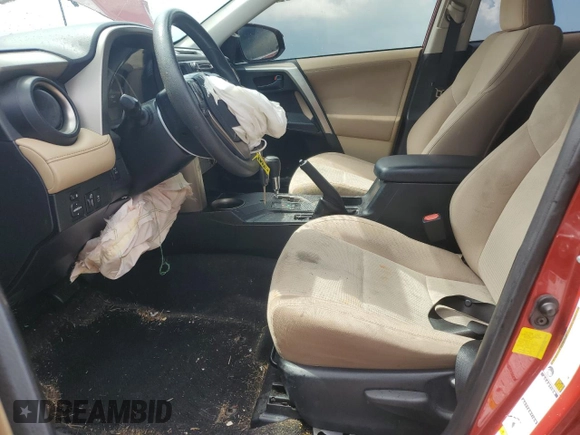 2013 Toyota RAV4 XLE with VIN JTMRFREV6D5009969, listed as a Copart auction lot 61351305 with 164,716 mi miles and Salvage title. Bid and sale history available at DreamBid. Image 7.