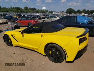 2016 Chevrolet Corvette 3LT with VIN 1G1YF3D71G5109857, listed as a Copart auction lot 69100414 with 63,216 mi miles and Salvage Title. Bid and sale history available at carsss.com. Image 2.