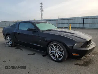 2012 Ford Mustang GT Premium with VIN 1ZVBP8CF6C5271586, listed as a Copart auction lot 83878894 with 101,016 mi miles and Salvage Title. Bid and sale history available at DreamBid. Image 4.