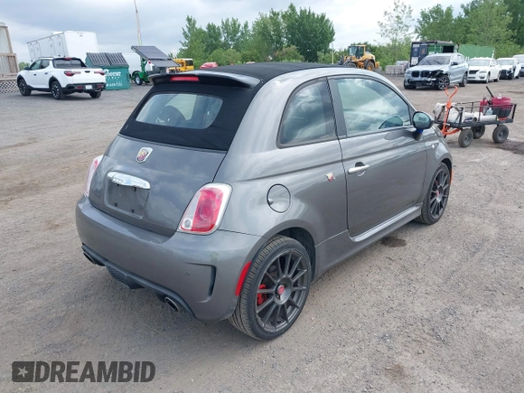 2013 FIAT 500 Abarth with VIN 3C3CFFJH3DT674482, listed as a IAAI auction lot 42675081 with 93,236 mi miles and . Bid and sale history available at DreamBid. Image 4.