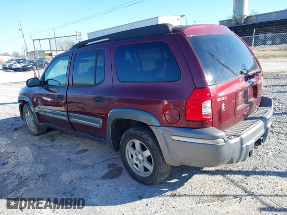 2004 Isuzu Ascender with VIN 4NUET16S146701830, listed as a IAAI auction lot 41659207 with 265,229 mi miles and . Bid and sale history available at DreamBid. Image 3.