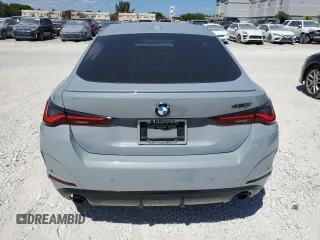 2022 BMW 4 Series 430i z VIN WBA63AV04NFM02881, wystawiony jako Copart lot #49373595 z przebiegiem 33 722 mil mil oraz Szkoda całkowita • Salvage title. Historia ofert i sprzedaży dostępna na DreamBid. Obrazek 6.