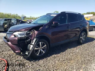 2017 Toyota RAV4 XLE with VIN 2T3WFREV1HW396772, listed as a Copart auction lot 52528115 with 119,960 mi miles and Salvage Title. Bid and sale history available at carsss.com. Image 1.