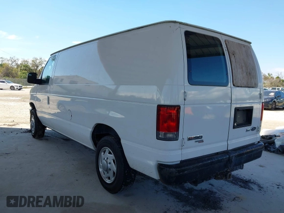 2014 Ford Econoline Cargo Commercial with VIN 1FTNE1EW1EDA66485, listed as a IAAI auction lot 41654271 with 304,974 mi miles and . Bid and sale history available at DreamBid. Image 3.