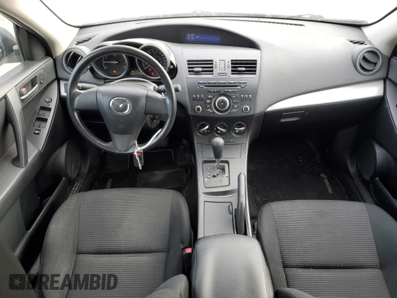 2013 Mazda 3 GX with VIN JM1BL1KF1D1730491, listed as a Copart auction lot 74981264 with 129,503 mi miles and Salvage Title. Bid and sale history available at carsss.com. Image 8.