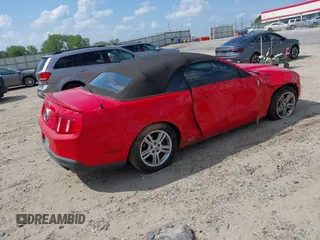 2012 Ford Mustang V6 with VIN 1ZVBP8EM1C5201733, listed as a IAAI auction lot 42162220 with 311,404 mi miles and . Bid and sale history available at DreamBid. Image 4.