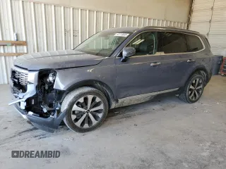 2020 Kia Telluride S z VIN 5XYP6DHC7LG063159, wystawiony jako Copart lot #52219805 z przebiegiem 59 893 mil mil oraz Szkoda całkowita • Salvage title. Historia ofert i sprzedaży dostępna na DreamBid. Obrazek 1.