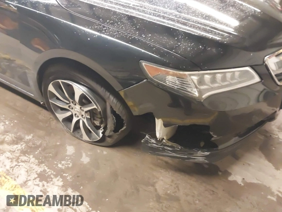 2015 Acura TLX with VIN 19UUB1F35FA023782, listed as a IAAI auction lot 41963193 with 152,651 mi miles. Bid and sale history available at carsss.com. Image 6.