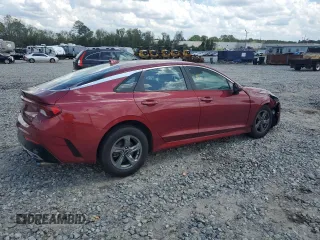 2021 Kia K5 LXS with VIN 5XXG14J24MG020565, listed as a Copart auction lot 51734455 with 91,262 mi miles and Salvage Title. Bid and sale history available at carsss.com. Image 3.