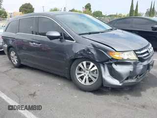 2014 Honda Odyssey EX-L with VIN 5FNRL5H68EB102546, listed as a IAAI auction lot 42720969 with 80,904 mi miles and . Bid and sale history available at DreamBid. Image 1.