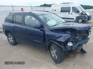 2017 Jeep Compass High Altitude with VIN 1C4NJDEB0HD113505, listed as a IAAI auction lot 42298302 with 91,409 mi miles and . Bid and sale history available at DreamBid. Image 1.