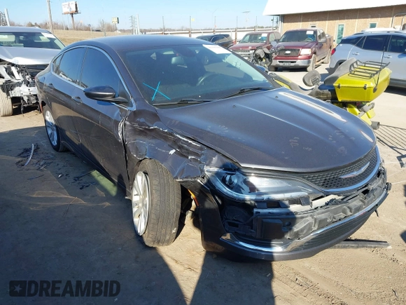 2016 Chrysler 200 Limited with VIN 1C3CCCAB5GN108153, listed as a IAAI auction lot 41193108 with 128,715 mi miles and . Bid and sale history available at DreamBid. Image 1.