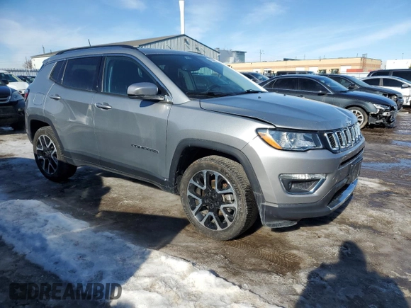 2020 Jeep Compass Limited z VIN 3C4NJDCB3LT220845, wystawiony jako Copart lot #46049615 z przebiegiem 120 609 mil mil oraz Czysty tytuł • Clean title. Historia ofert i sprzedaży dostępna na DreamBid. Obrazek 4.