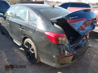2024 Honda Civic Sport with VIN 2HGFE2F53RH507866, listed as a IAAI auction lot 41240327 with 33,260 mi miles and . Bid and sale history available at DreamBid. Image 3.