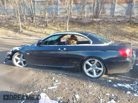 2011 BMW 3 Series 335i with VIN WBADX7C52BE743775, listed as a IAAI auction lot 41887309 with 92,555 mi miles and . Bid and sale history available at carsss.com. Image 15.