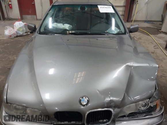 2003 BMW 5 Series 530iA with VIN WBADT63433CK45644, listed as a IAAI auction lot 41850399 with 178,600 mi miles. Bid and sale history available at carsss.com. Image 10.